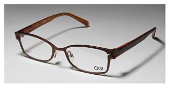 Ogi 5501 Light Brown Bronze Havana Full Rim Eyeglasses