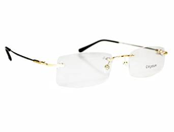 Agstum Titanium Alloy Rimless Flexible Glasses