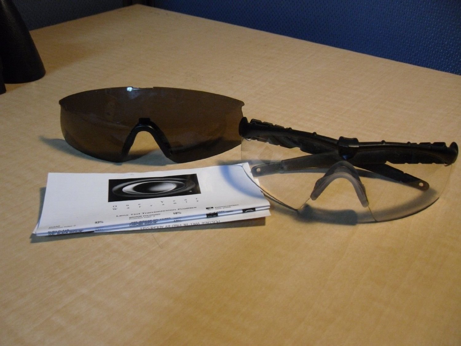Oakley Ballistic Industrial Strength Safety Glasses