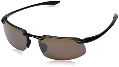 Maui Jim Gloss Black and Bronze Sunglasses