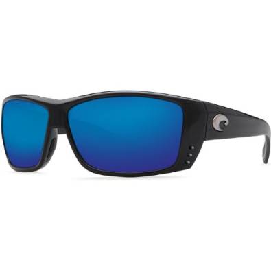 Costa Del Mar Cat Cay Black and Blue Polarized Sunglasses