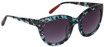 Dolce and Gabbana Black on Red Polarized Cat Eye Sunglasses
