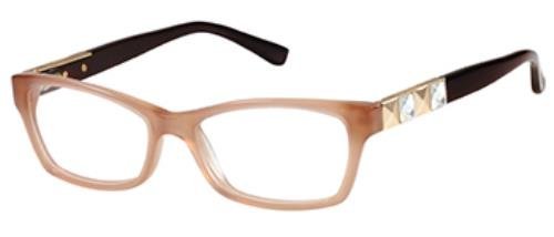 Guess Crystal Beige Eyeglass Frames