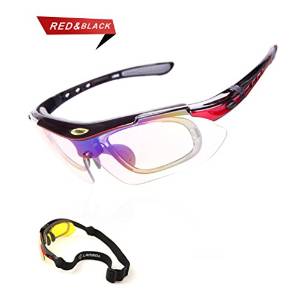 Sports Sunglasses Glasses with 5 Set Interchangeable Lenses for all outdoor Activities