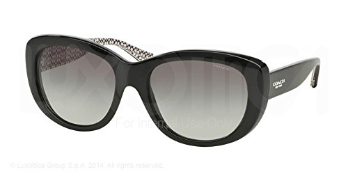 Coach Black and White Darcy Sunglasses