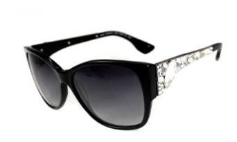 Jimmy Crystal Dianne Style Zebra Sunglasses