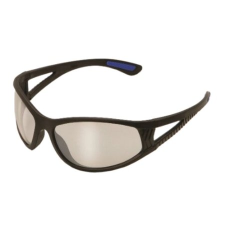 Super cool Safety Glasses with Black Frame and Mirror Lens