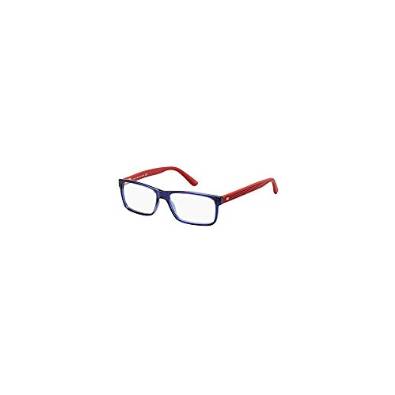 Tommy Hilfiger 0Feq Blue and Red Designer Eyeglasses