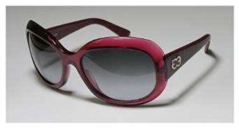 Escada Full Rim Dark Rose and Burgundy Sunglasses