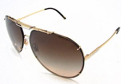 Glorious Gold Havana Dolce and Gabbana Shades