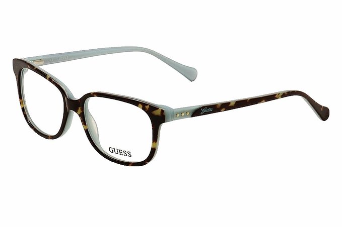 Guess Tortoise Blue Eyeglasses