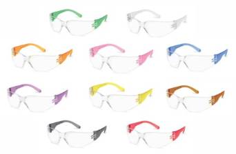 Ten Pack of Super Cute and Colorful Gumball Safety Glasses by Starlite