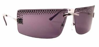 Laura BiagiottiGun Smoke Designer Sunglasses