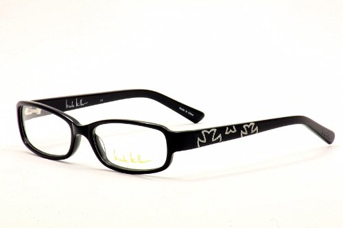 Black Houston Style Eyeglasses by Nicole Miller