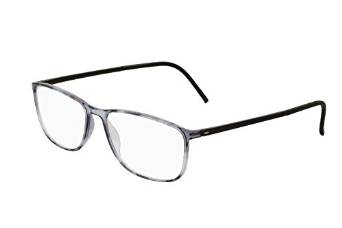 Sexy Silhouette Full Rim Illusion Eyeglasses in Grey Tortoise