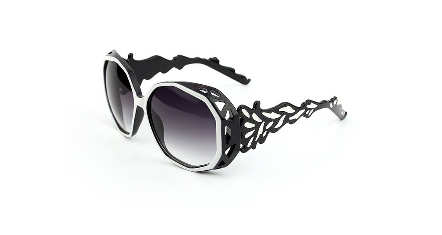 GodBless Lady Euroupe And America Style Fashion Joker Big Frame Stars Sunglasses