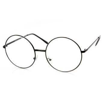 Large Metal Framed Eyeglasses