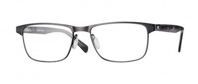 Paul Smith Gunmetal and Coal Levene Eyeglasses