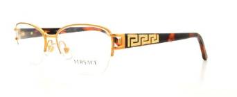 Versace Marvelous Matte Gold Designer Eyeglasses