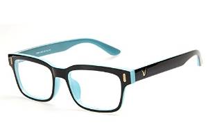 Queen Style Vintage Inspired Clubmaster Eyeglasses