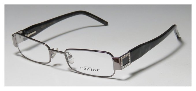 Caviar Rectangular Full Rim Eyeglasses