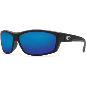 Costa Del Mar Black and Blue Saltbreak Sunglasses for Men