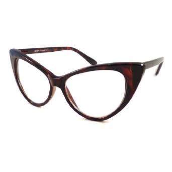 Guess Sexy Cat Eye Eyeglass Frames