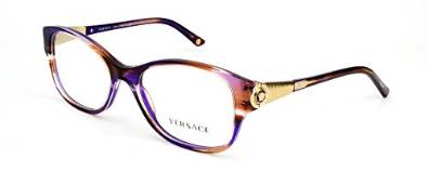 Versace Super Cool Striped Violet Eyeglasses