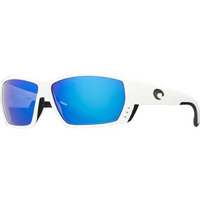 Costa Del Mar Tuna Alley White and Blue Polarized Sunglasses