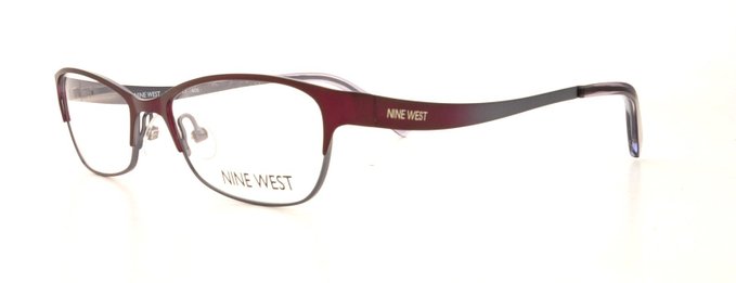 Nine West 606 Wine Grey Eyeglasses