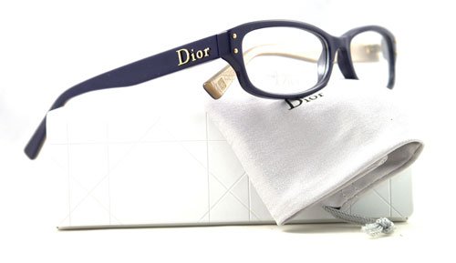 Blue Christian Dior Designer Eyeglasses