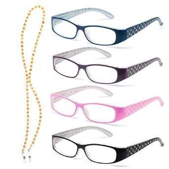 Four Pair of Fashionable Sturdy and Comfortable Readers