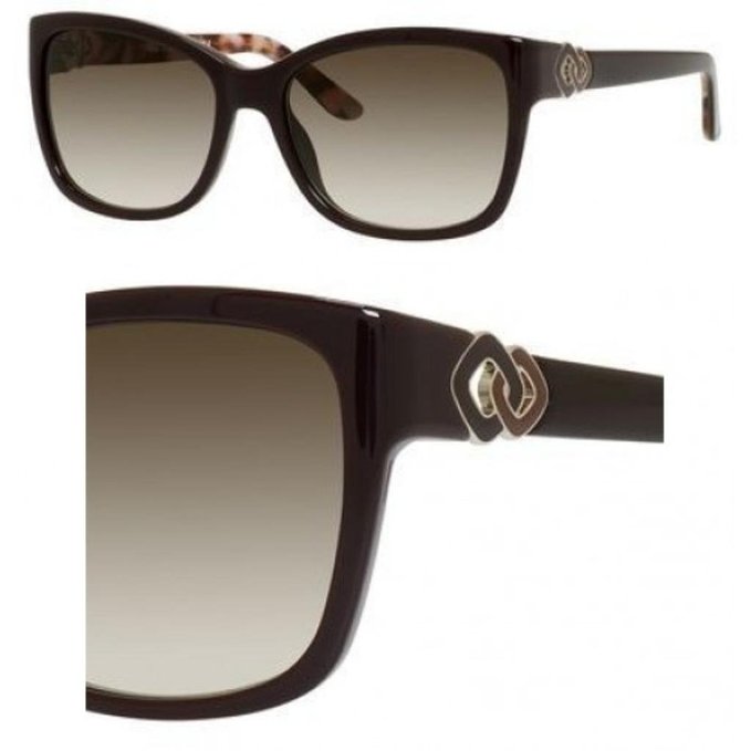 Marvelous Mahogany Liz Claiborne Designer Sunglasses