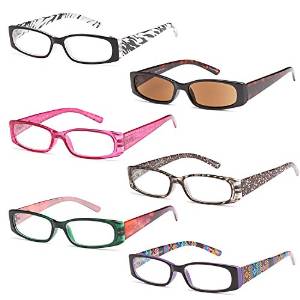 Six Pair High Quality Gamma Ray Reading Glasses