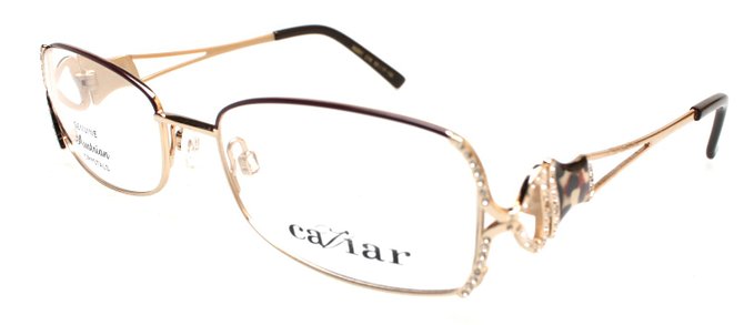 Caviar Exquisite Austrian Crystal Eyeglasses