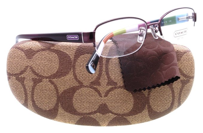 Coach Bettie Purple Eyeglasses