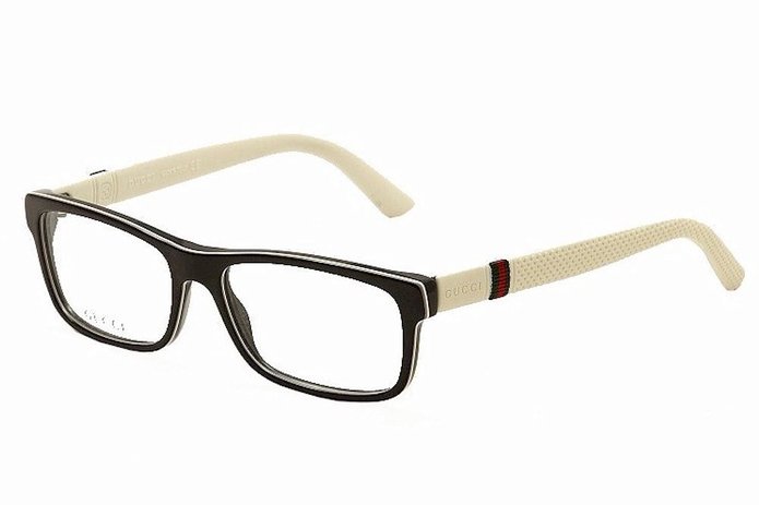 Giorgio Armani Black Crystal Eyeglasses