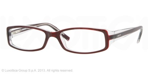 Donna Karan Bordeaux Crystal Eyeglasses