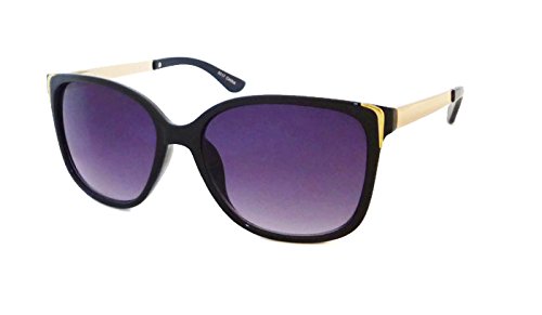 Retro Cat Eye Square Sexy Women Sunglasses with Metal Frame