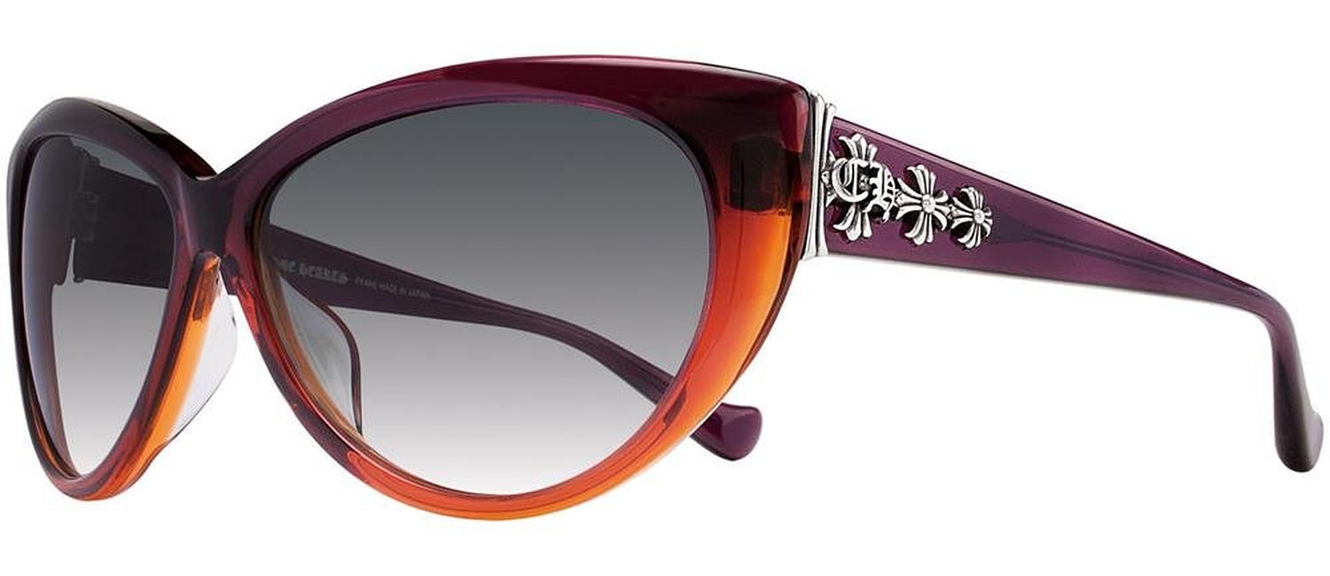 Chrome Hearts Club Sandwich Purple to Rose Gradient Sunglasses
