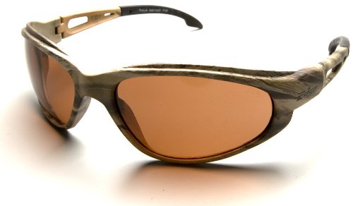 Edge Dakura Safety Glasses Camo Frames Polarized Copper Lens