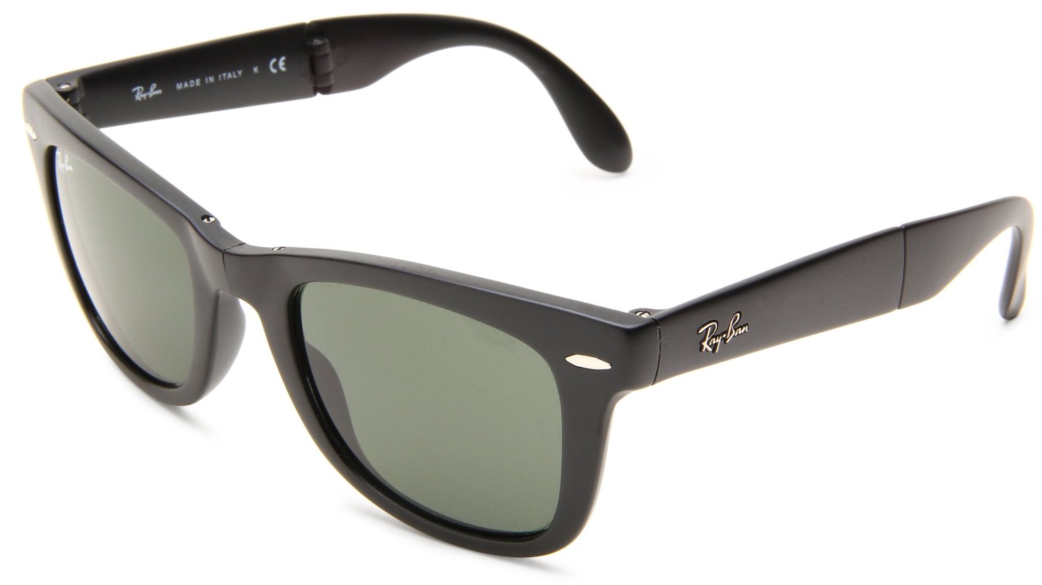 Ray Ban Mens Folding Wayfarer Square Sunglasses