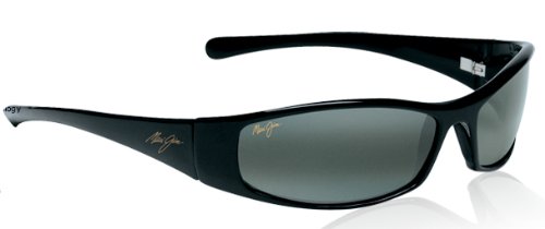 Glossy Black Maui Jim Designer Sunglasses