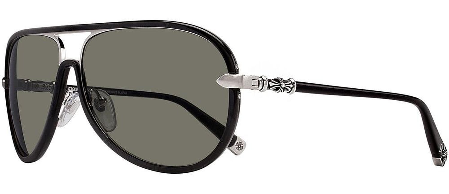 Chrome Hearts M.Flaps Black Sunglasses