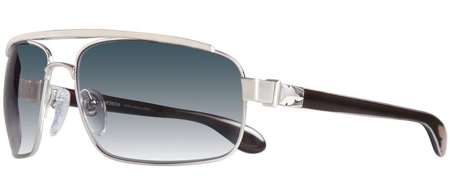 Chrome Hearts Penetration Brushed Silver Sunglasses