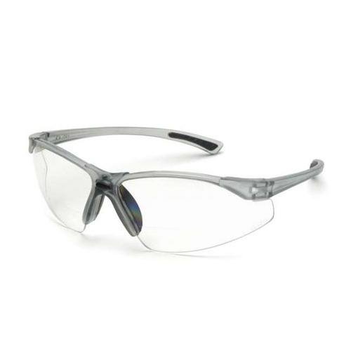 Bifocal Safety Glasses in Polycarbonate clear Lens +1.5 Diopter