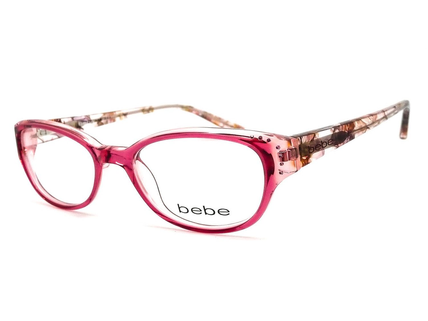 Bebe rose eyeglass frames