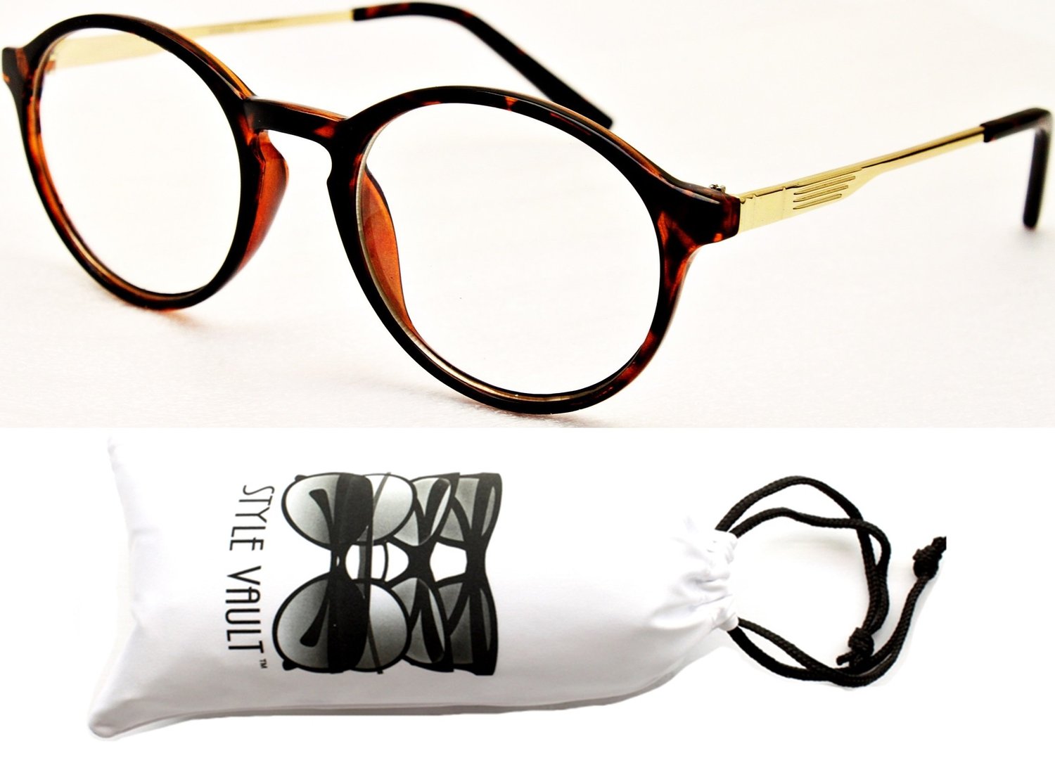 Round and Trendy Cool Retro Eyeglasses