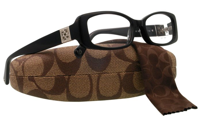 Coach Black Satin Glasses