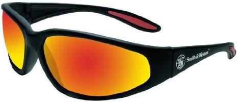 Stylish Black Frame with Mirror Lens